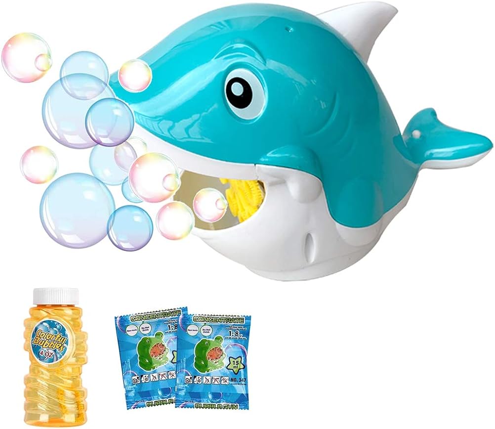 Bubble Machine Whale Bubble Maker Automatic Bubble Blower 2000+ Bubbles