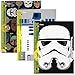 Star Wars Trapper Keeper Notebooks with Snapper Trapper by Mead, 1 Subject, Wide Ruled, 3 Pack (73499)