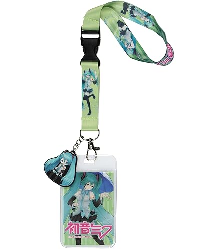 level5 アクスタ　ラバーバンド Amazon.com: Ata-Boy Hatsune Miku Reversible Lanyard with