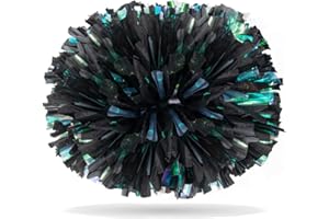 AOPANDA Cheerleading Pom Poms with Baton Handle for Team Spirit Sports Dance Cheering Kids Adults