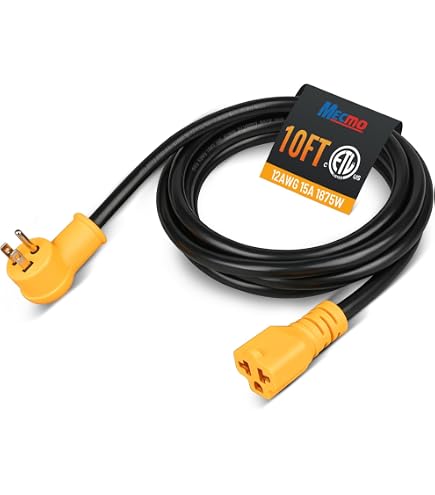 Amazon.com : Voltec 04-00103 12/3 STW 20 Amp GFCI Adapter with