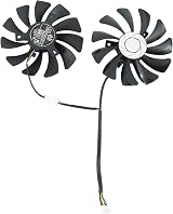 Bumdenuu 85mm Graphics Card Fan 4Pin for GTX 1060 OC 6G GTX 960 P106-100 view 1