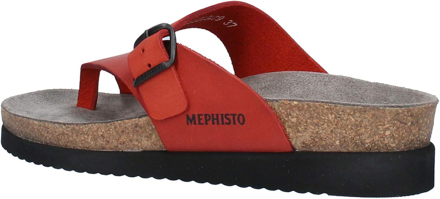 mephisto red sandals