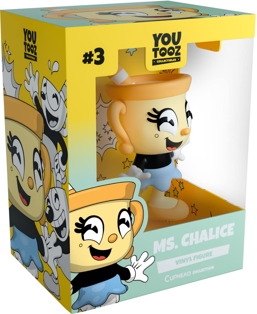 Youtooz Ms. Chalice Figure, 4.5" Inch Vinyl Figure from Cuphead Collection