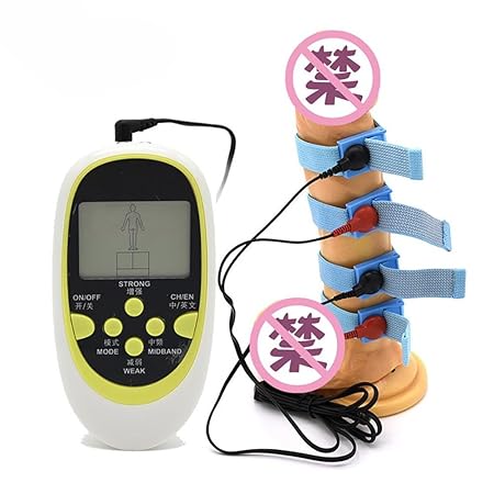 DAYYN Penis Ring Elektrisch Schock Kabel Elektro Schock Sexspielzeug Elektro Stimulation Sexspielzeug Zum Erwachsene Spiel
