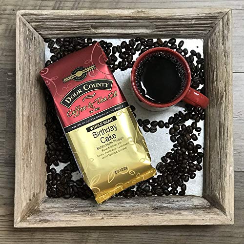 Door County Coffee, Wholebean, 10oz Bag (Birthday Cake, Wholebean)