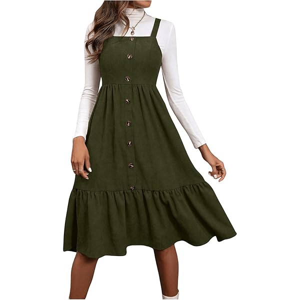 Allegra K Vestido A Cuadros Para Mujer, Mini Acampanado, Vintage, Sin Mangas, De Verano, Vestido Acampanado, M