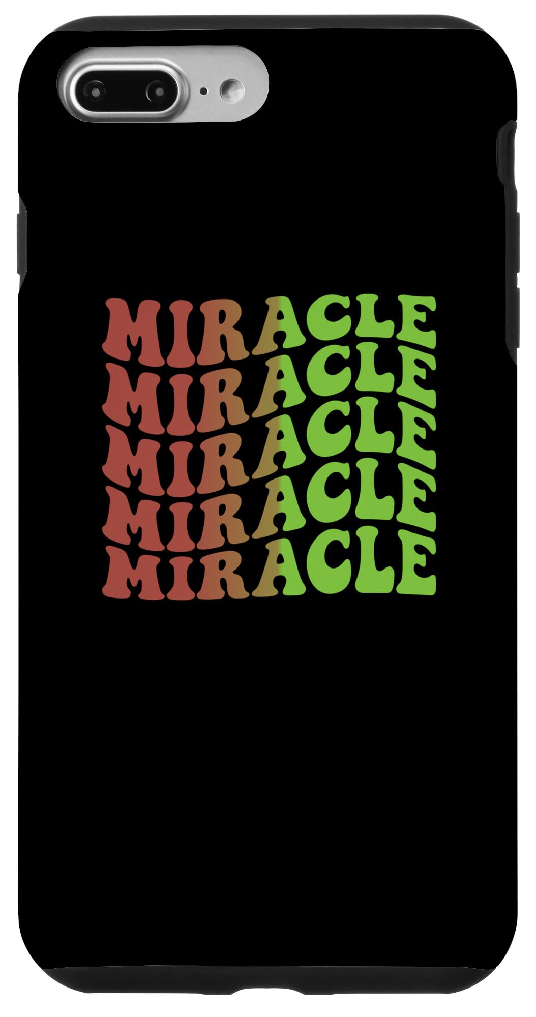 iPhone 7 Plus/8 Plus Retro Inspired Christmas, Miracle Case