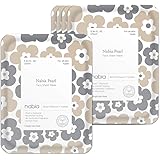 Nabia Pearl - Máscara para rostro brillante con perla, polvo de diamante, vitamina B3 (5 hojas)