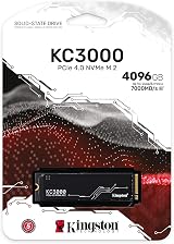 Kingston KC3000 PCIe 4.0 NVMe M.2 SSD 4TB SKC3000D/4096G Desktop Laptop view 3