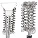 BBQ Grill Cleaning Brush, [Updated Version] with Powerful BBQ Grill Scraper, LERMX Bristle Free Rust Resistant Stainless Steel Barbecue Brush Cleaner with Triple Scrubber Safe for All Grill Grates