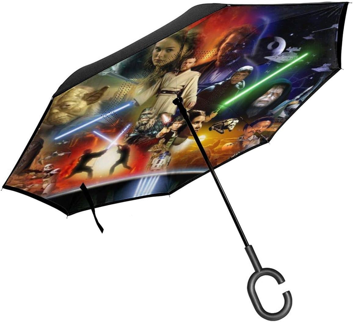 Double Layer Inverted Inverted Umbrella Is Light And ...