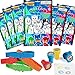 PJ Masks Party Favor Set - 6 Take & Play Coloring Play Packs, 12 Superhero Sayings Bracelets, 12 Super Hero Stampers