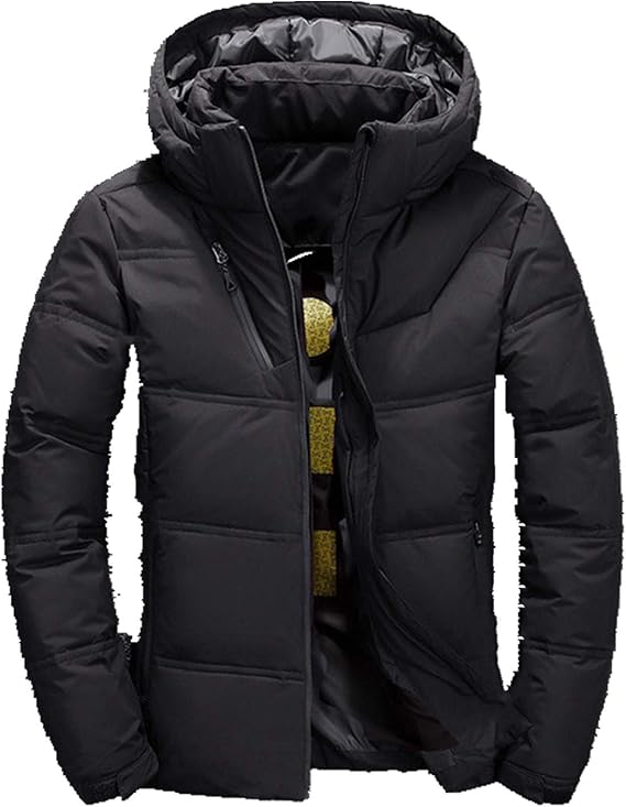 YTR6TW Herren Daunenjacke Winter - Dicke Warme Daunenparka Mit Wasserdichter Funktion