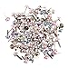 Jili Online 200 Pieces Metal Pearl Head Brads Paper Fastener for Scrapbooking Cardmaking Decoration DIY 6mm