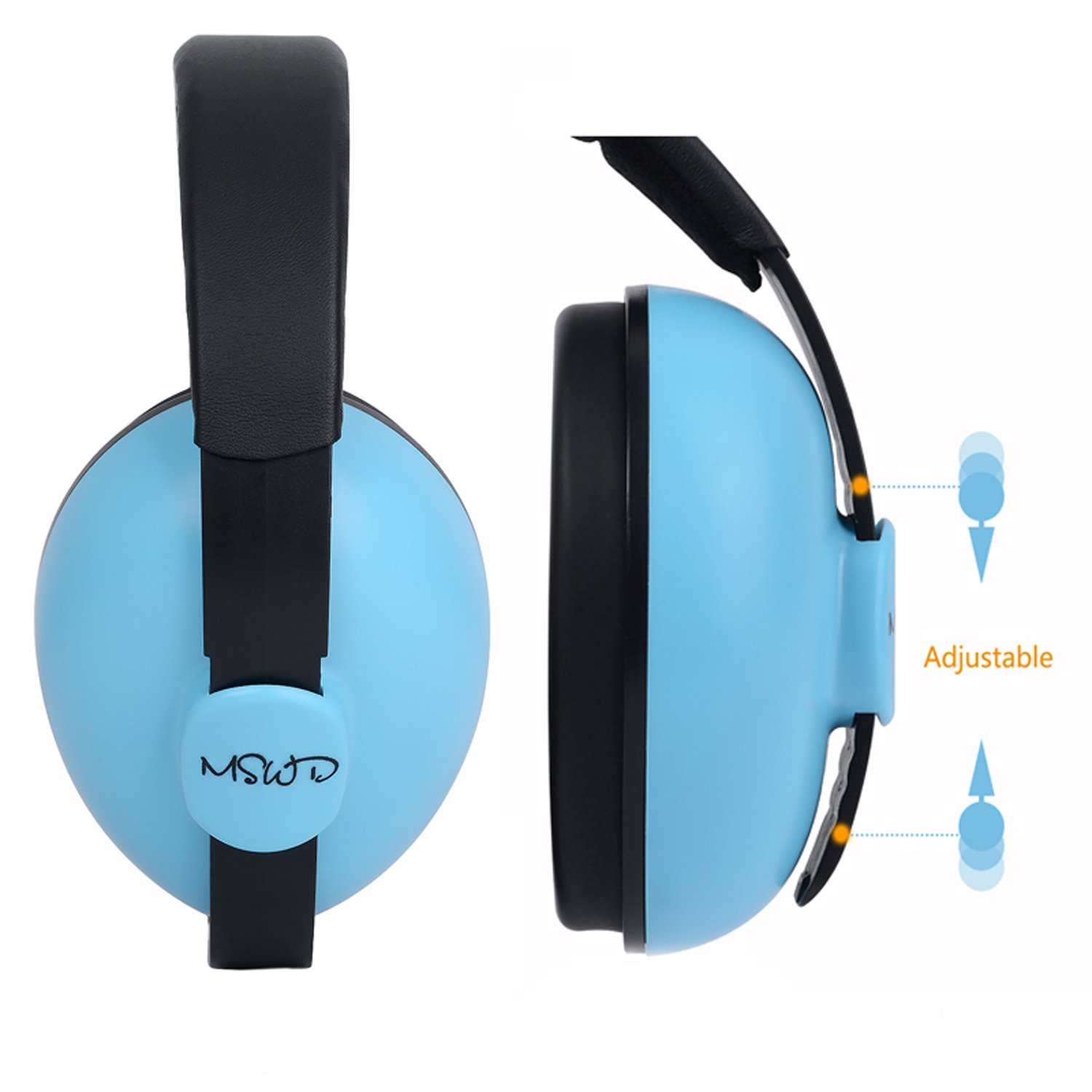 Baby Ear Protection Safety Ear Muffs Noise Reduction for Newborn Infant Autism Kids Toddlers 31dB NRR Sound Cancelling Headphones for Sleeping Studying Airplane Concerts Movie Theater Fireworks, Blue