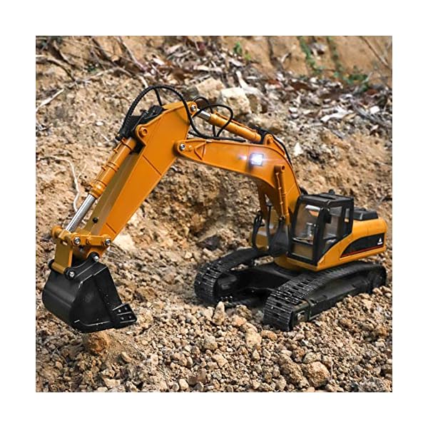 【𝐎𝐬𝐭𝐞𝐫𝐟ö𝐫𝐝𝐞𝐫𝐮𝐧𝐠𝐬𝐦𝐨𝐧𝐚𝐭】 Fernbedienung Bagger, 23 Kanäle Engineering Truck, Legierung 1/16 BAU Traktor Fahrzeug RC Digger… – Bild 8