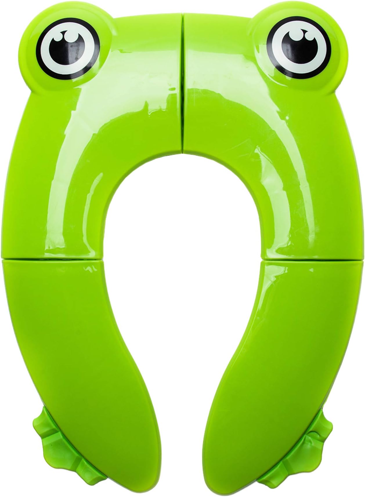 Travel Potty Seat New Upgrade for Kids Boys & Girls | Portable Folding Large Non Slip Silionce Pads Potty Training Seat with Carry Bag for Babies | Toddlers Toilet Seat, Recyclable Potty Seat Cover