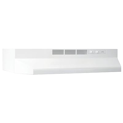Broan-NuTone 412401 Non-Ducted Range Hood Insert, 24-Inch, White