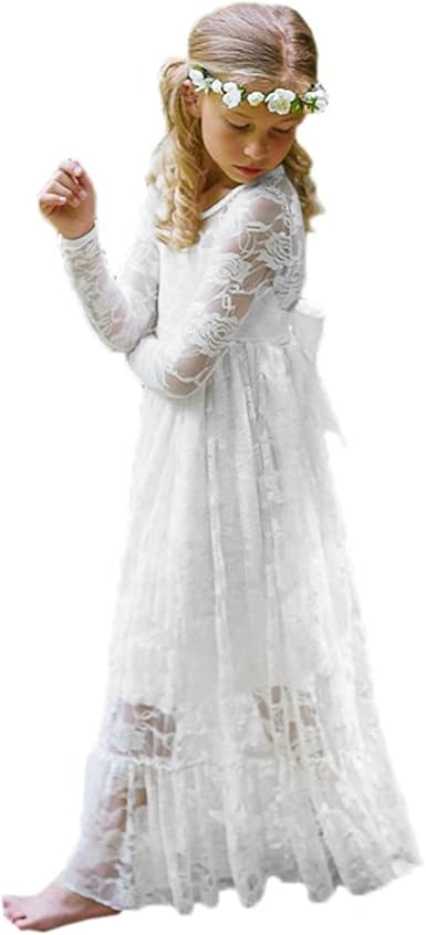 bohemian flower girl dresses for sale
