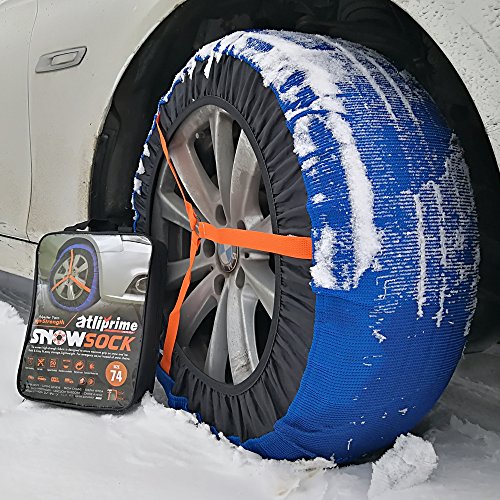 atliprime fabric snow chain textile tire chains auto snow sock for SUV/4X4/Light truck (KD448) - Thumbnail 6