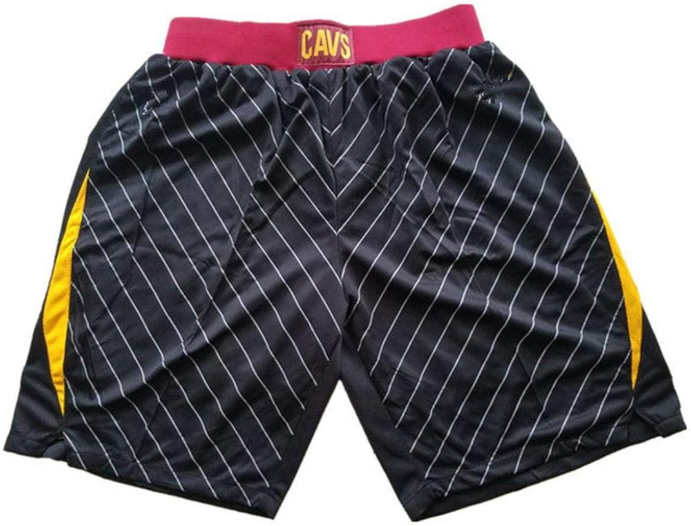Jersey Basketballhose Cavaliers Stickerei Basketball Training Pocket