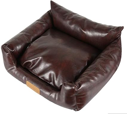 leather dog beds for large dogs