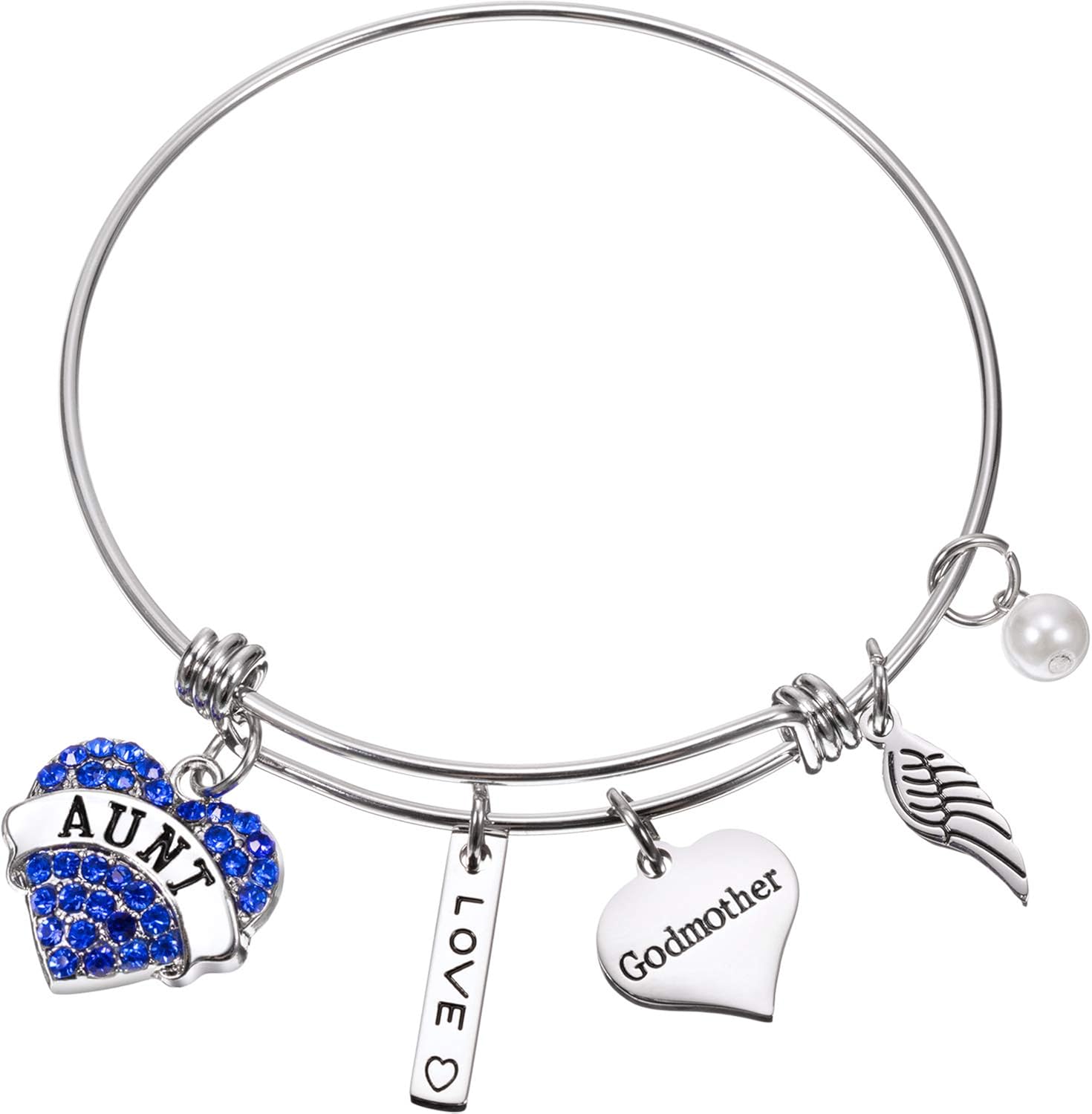 charm bracelet christening gift
