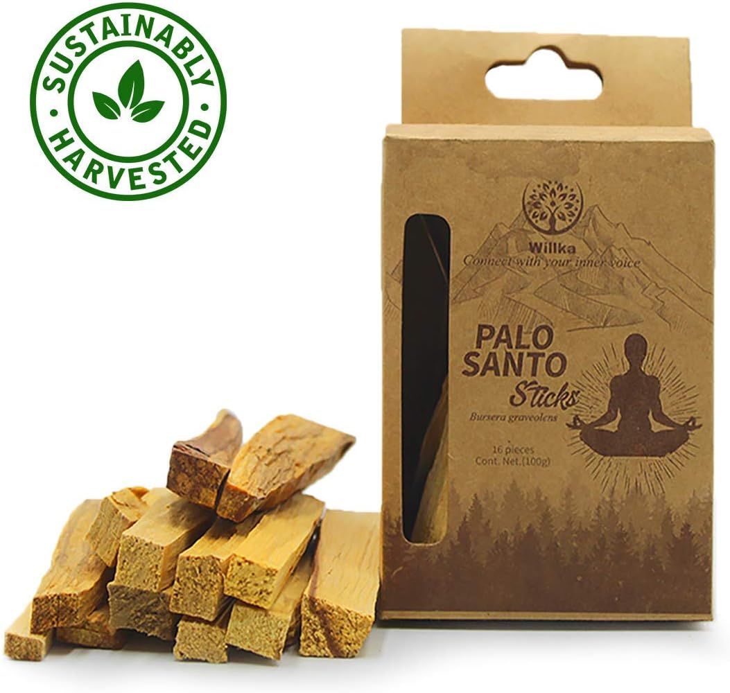 Palo Santo Smudge Sticks. Palo Santo Sticks incenses. Sustainably harvested. Smudging Wood for Cleansing