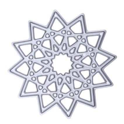 Rrimin 1.5mm Edge DIY Metal Scrapbook Craft Embroidery Deepen Cutting Die (No.9)