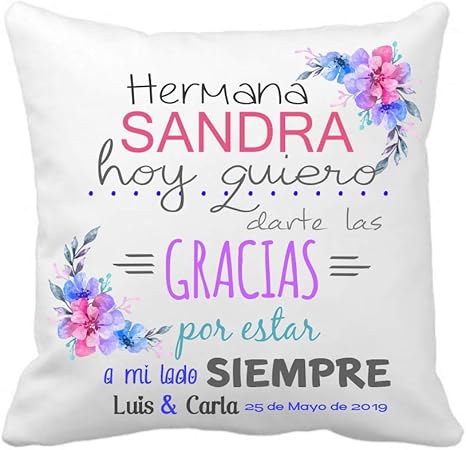 amazon cojin personalizado