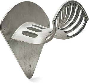 Kings County Tools 16" Cast Aluminum Hose Rack | Elegant Curved Design | Quality & Sturdy Material | Holds 100-Feet of 5/8&rdquo; Hose | Single Piece Attachment