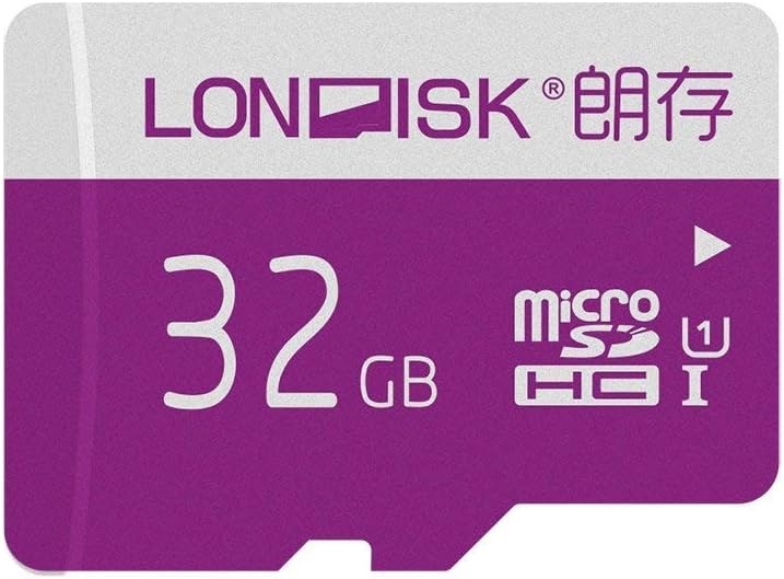 LONDISK 2 Pack Micro SD Card 32GB microSDHC Memory Card for Gaming/Dash cam/Yi Camer/GPS (32GB U1 2 Pack)