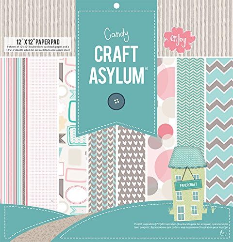 Craft Asylum Candy 12"x12" Paper Pad