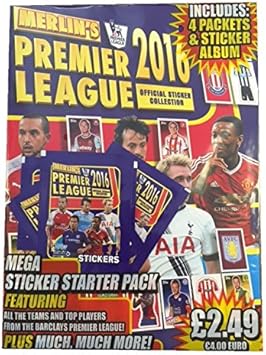 Topps - Colección de cromos y álbum de la Premier League 2016: Amazon.es: Juguetes y juegos