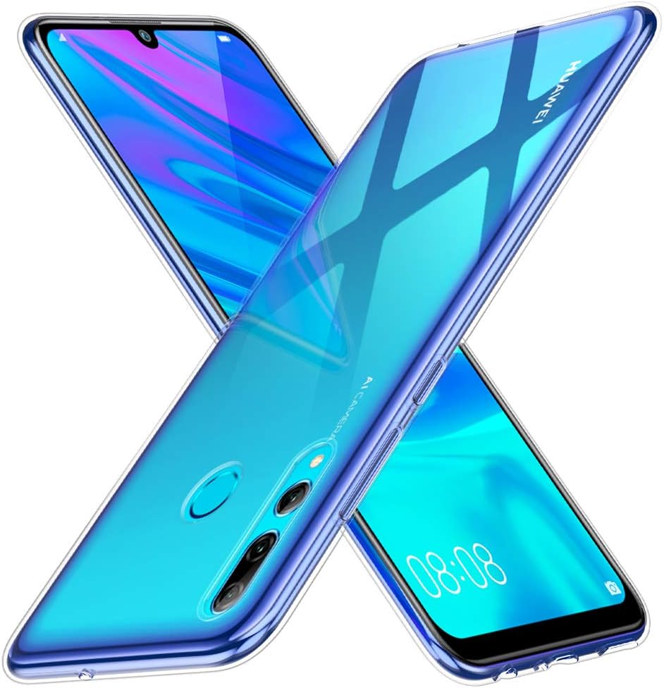 Peakally Huawei P Smart Plus 2019 / Honor 20 Lite Case, Soft TPU Transparent Protector Case Cover for Huawei P Smart Plus 2019 / Honor 20 Lite, Anti Slip, Scratch Resistant