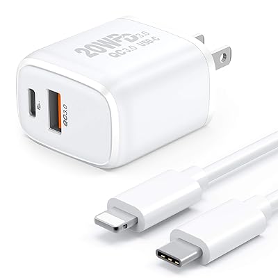 Tissyee 20W Dual Port USB C Charger with PD and QC South Korea Ubuy