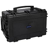 DCB Cases - Element 8505 | 34 x 22 x 17 Ext Dim | Waterproof | Telescoping Handle | Rubberized Grips | Resin-Reinforced Injection Molded Plastic | 7 Latch Lid Close | Wheels