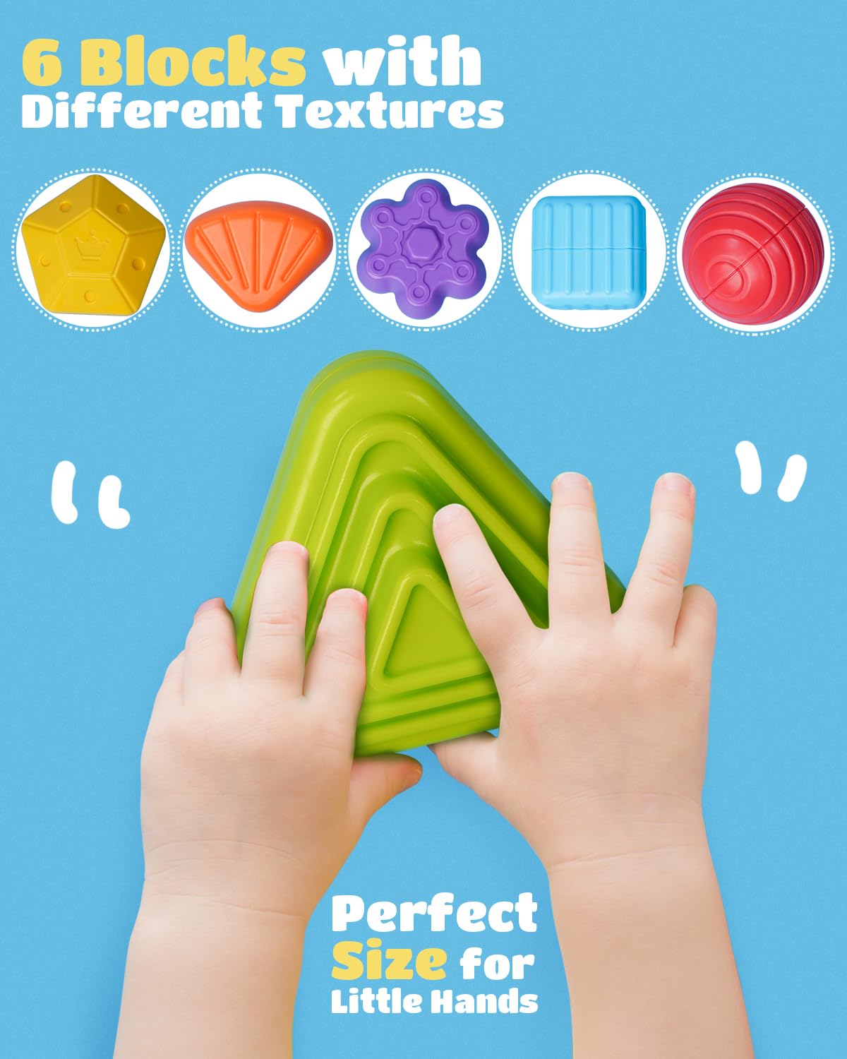 LiKee Montessori Toys for 1+ Years Old, Shape Sorter Baby Toys for Girls Boys Birthday, Colorful 1 2 3 Year Infant Toddler Toy, Learning & Fine Motor Skills 18+ Months (Cube)