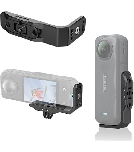 Insta360 X2/X3/X4/X5 - Suporte Horizontal - Horizontal Action Mount - Go Like a Pro Insta360 X2/X3/X4/X5 - Suporte Horizontal - Horizontal Action Mount - Go Like a Pro