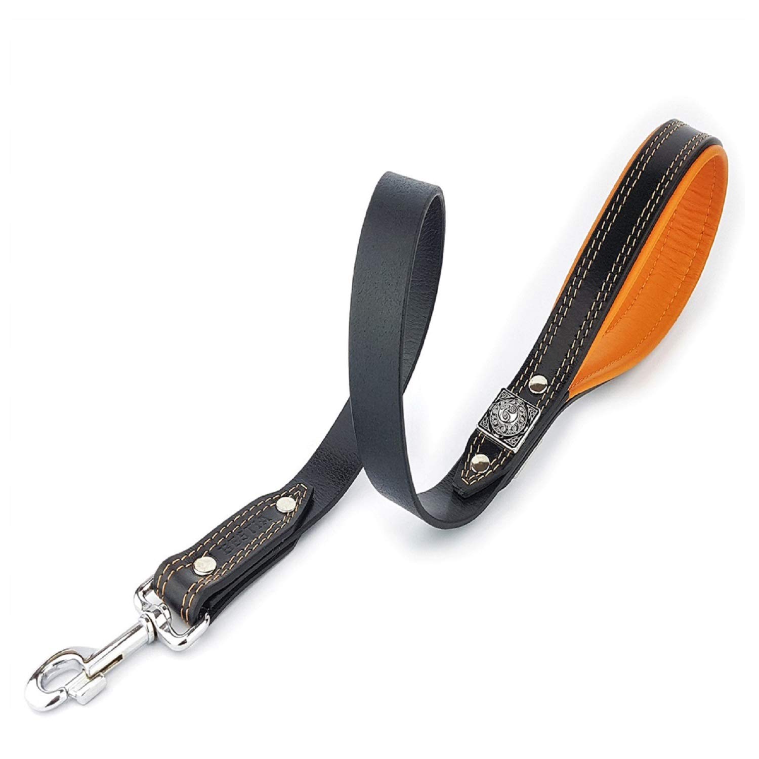 Bestia ''Eros'' Genuine Leather Heavy Duty Leash