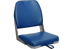 ERGOSEAT Low Back Boat Seat Fold-Down Fishing Boat Seat