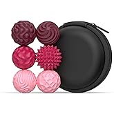 Silicone Magnetic Balls Fidget Toys for Adults & Teens, 6PCS Stress Relief Sensory Toys for Autism ADHD Anxiety, Fun Textured