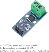 sourcing map ACS712 Current Sensor Module 5A Hall Effect AC DC Measuring view 5