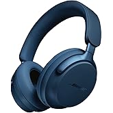 Bose QuietComfort Ultra Wireless Noise Cancelling Headphones with Spatial Audio, Over-The-Ear Headphones with Mic, Up to 24 H