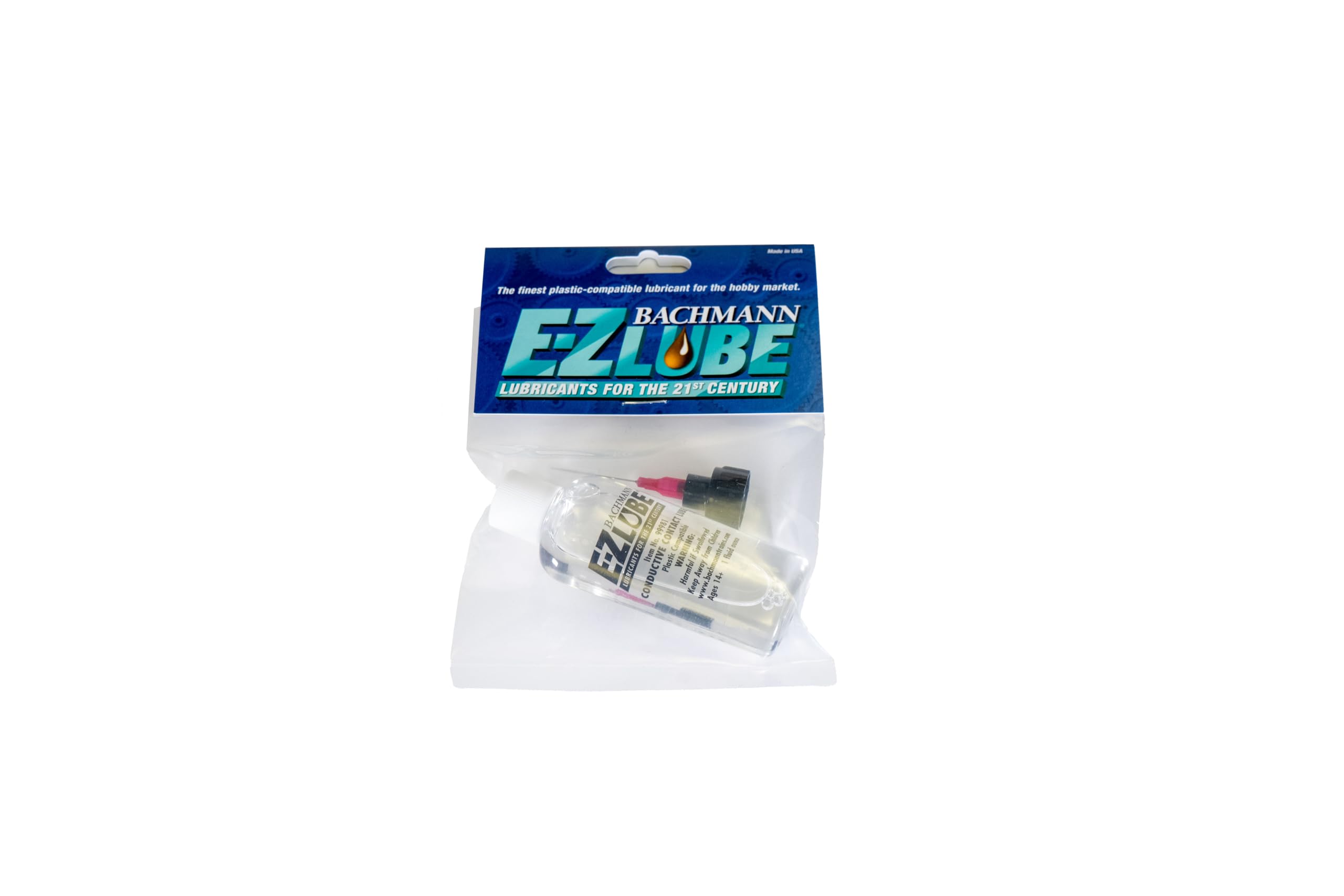 Bachmann Trains - E-Z LUBE - CONDUCTIVE CONTACT LUBE (1 fluid ounce) - For Use With All Scales
