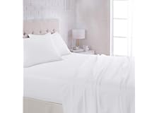 Amazon Basics - 4-Piece Microfiber Lightweight Wrinkle-free Bed Sheet Set, Super Soft Easy Care, 14'' Deep Pockets, Queen, Br