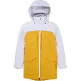 Burton Women's Prowess 2.0 2L Jacket, Stout White/Goldenrod, XS