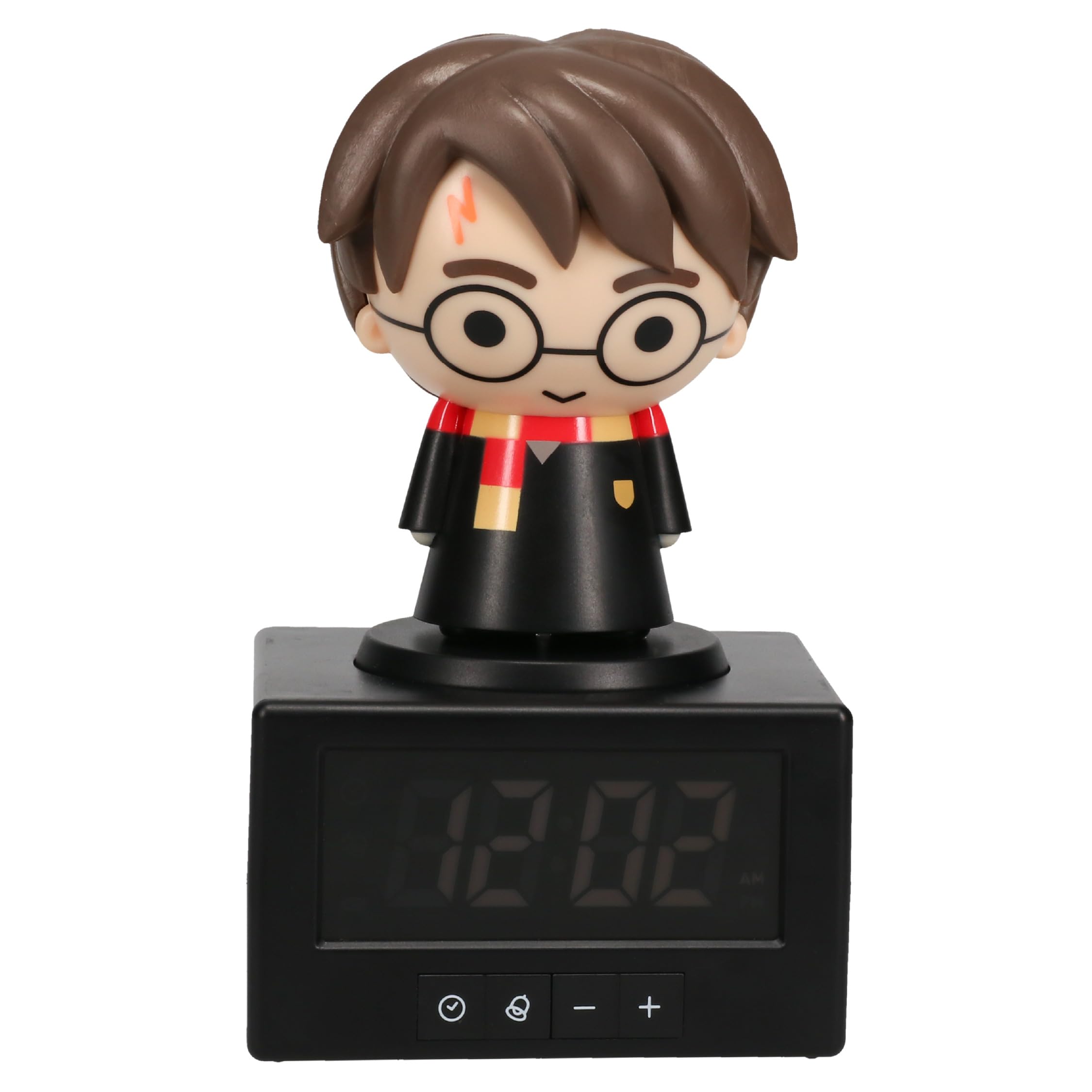 Paladone Harry Potter Digital Alarm Clock - Officially Licensed, Mood Lamp Featuring Harry, Night Light with Wake Up Timer, Room Decor for Potter Heads