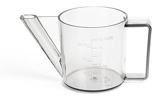 Fox Run Gravy and Fat Separator with Measurements, 1.5 Cup, Acrylic